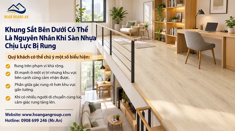 Khung Sắt Bên Dưới Có Thể Là Nguyên Nhân Khi Sàn Nhựa Chịu Lực Bị Rung Khung Sắt Bên Dưới Có Thể Là Nguyên Nhân Khi Sàn Nhựa Chịu Lực Bị Rung