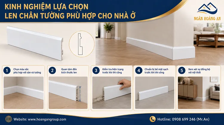 Kinh Nghiệm Lựa Chọn Len Chân Tường Phù Hợp Cho Nhà Ở Kinh Nghiệm Lựa Chọn Len Chân Tường Phù Hợp Cho Nhà Ở