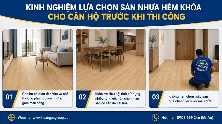 Kinh Nghiệm Lựa Chọn Sàn Nhựa Hèm Khóa Cho Căn Hộ Trước Khi Thi Công Kinh Nghiệm Lựa Chọn Sàn Nhựa Hèm Khóa Cho Căn Hộ Trước Khi Thi Công