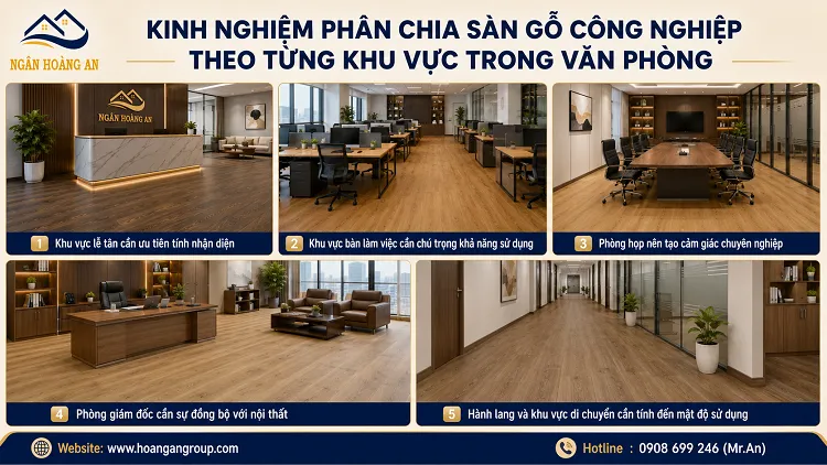 Kinh Nghiệm Phân Chia Sàn Gỗ Công Nghiệp Theo Từng Khu Vực Trong Văn Phòng Kinh Nghiệm Phân Chia Sàn Gỗ Công Nghiệp Theo Từng Khu Vực Trong Văn Phòng