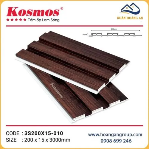Lam 3 Sóng Thấp Kosmos 3S200X15-010