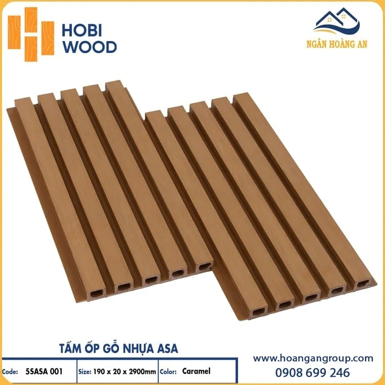 Lam 5 Sóng Ngoài Trời Phủ ASA Hobiwood 5SASA 001 Caramel Lam 5 Sóng Ngoài Trời Phủ ASA Hobiwood 5SASA 001 Caramel