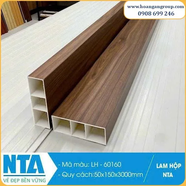 Thanh Lam Gỗ Nhựa NTA 50x150 Mang Lại Sự Mới Mẻ Cho Không Gian