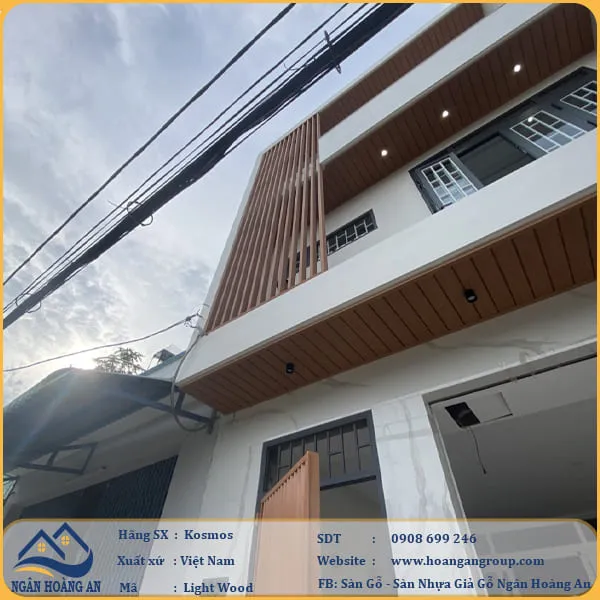 Thi Công Lam Che Nắng Gỗ Nhựa Ngoài Trời Tại Tân Bình TPHCM Thi Công Lam Che Nắng Gỗ Nhựa Ngoài Trời Tại Tân Bình TPHCM