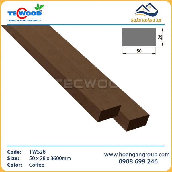 Thanh Lam Hộp Gỗ Nhựa Ngoài Trời TecWood