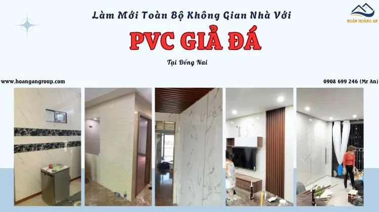 Làm Mới Toàn Bộ Không Gian Nhà Với PVC Giả Đá Tại Đồng Nai