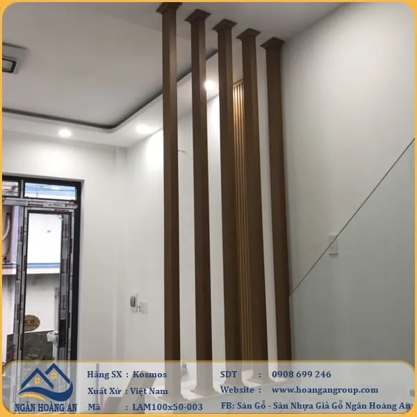 Lam Nhựa Giả Gỗ Trang Trí Kosmos Lam100x50-003 Tại Quận 12 TPHCM Lam Nhựa Giả Gỗ Trang Trí Kosmos Lam100x50-003 Tại Quận 12 TPHCM