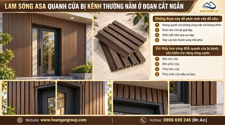Lam Sóng ASA Quanh Cửa Bị Kênh Thường Nằm Ở Đoạn Cắt Ngắn