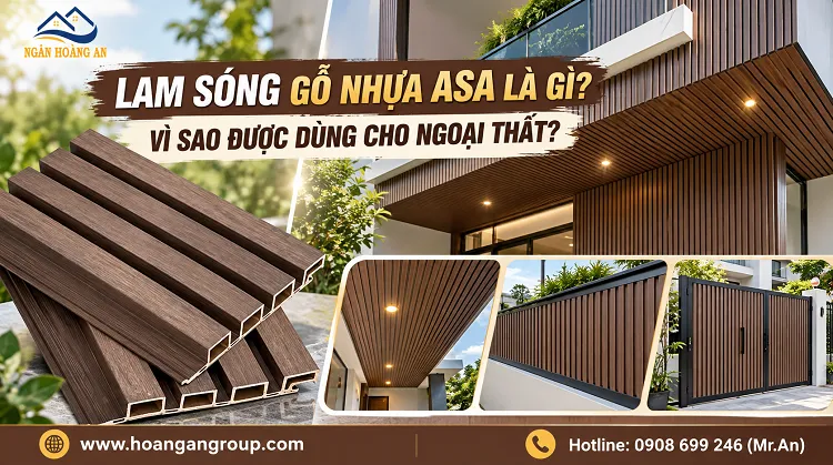 Lam Sóng Gỗ Nhựa ASA Là Gì? Vì Sao Được Dùng Cho Ngoại Thất?