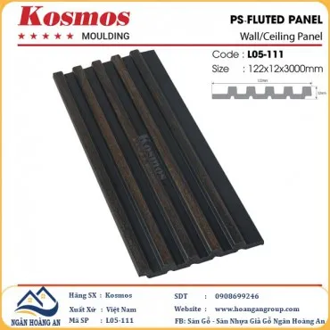 Tấm Nhựa Ốp Tường Lam 5 Sóng Hàn Quốc Kosmos L05-111