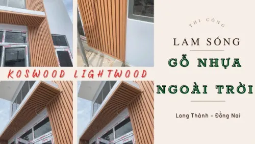 Thi Công Lam Sóng Ngoài Trời Kosmos Tại Long Thành Đồng Nai