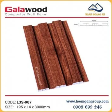 Tấm Nhựa Lam Sóng Giả Vân Gỗ Galawood L3S-907