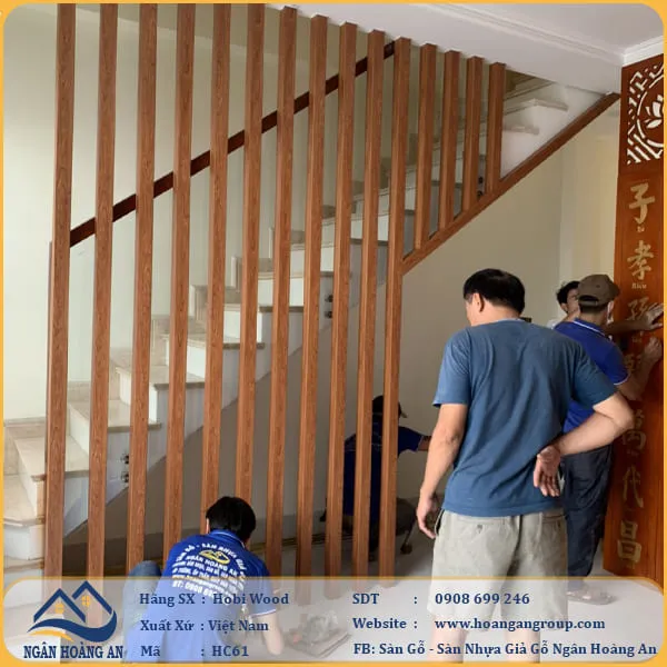 Thanh lam Trang Trí Nhựa Giả Gỗ Hobi Wood HC61 Tại Gò Vấp TPHCM Thanh lam Trang Trí Nhựa Giả Gỗ Hobi Wood HC61 Tại Gò Vấp TPHCM