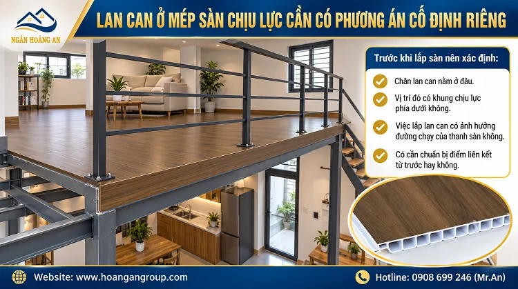 Lan Can Ở Mép Sàn Chịu Lực Cần Có Phương Án Cố Định Riêng Lan Can Ở Mép Sàn Chịu Lực Cần Có Phương Án Cố Định Riêng