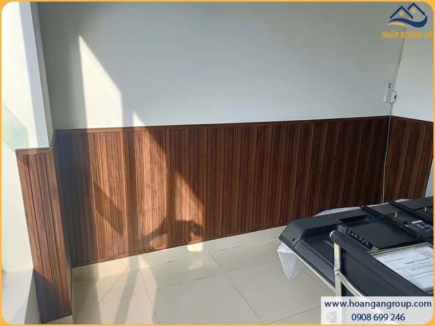 Khu Vực Làm Việc Với Ốp Lamri Lam Sóng Galawood L4S-901