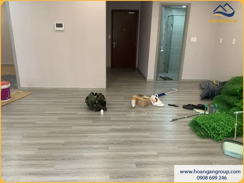 Lát Sàn Nhựa Dán Keo Nâng Tầm Thẩm Mỹ