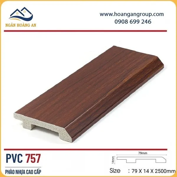 Len Chân Tường Nhựa Giả Gỗ Morser PVC757 Tại Bình Thạnh TPHCM Len Chân Tường Nhựa Giả Gỗ Morser PVC757 Tại Bình Thạnh TPHCM