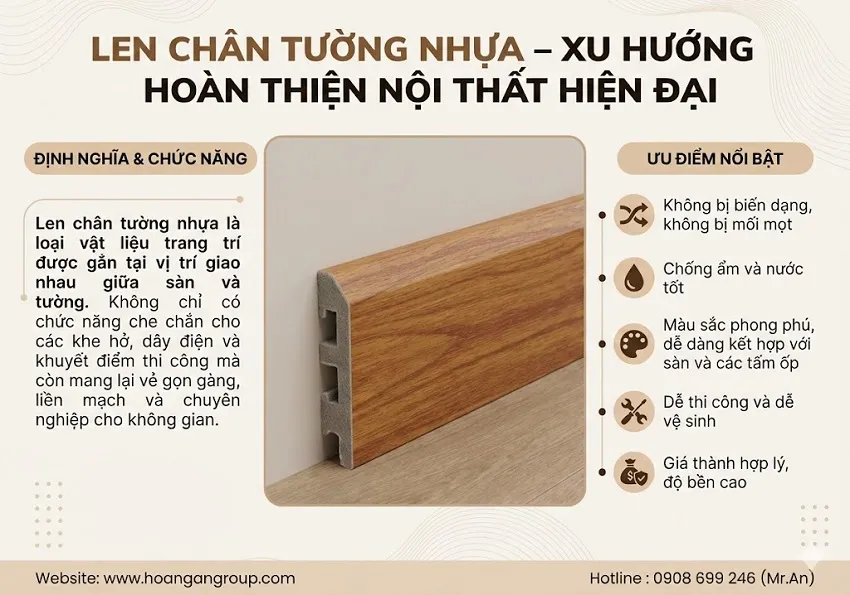 Len Chân Tường Nhựa – Xu Hướng Hoàn Thiện Nội Thất Hiện Đại Len Chân Tường Nhựa – Xu Hướng Hoàn Thiện Nội Thất Hiện Đại