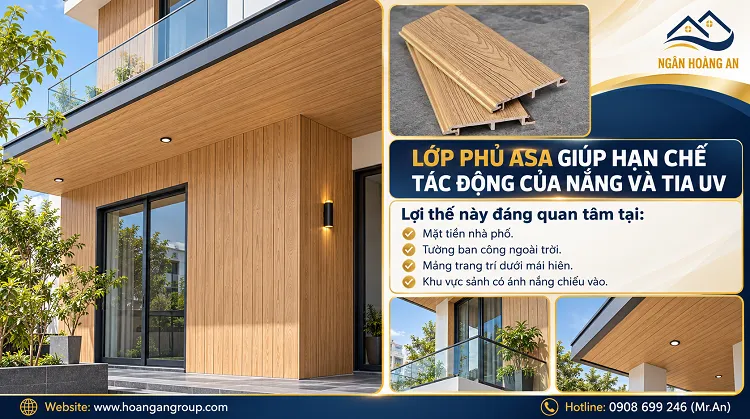 Lớp Phủ ASA Giúp Hạn Chế Tác Động Của Nắng Và Tia UV Lớp Phủ ASA Giúp Hạn Chế Tác Động Của Nắng Và Tia UV