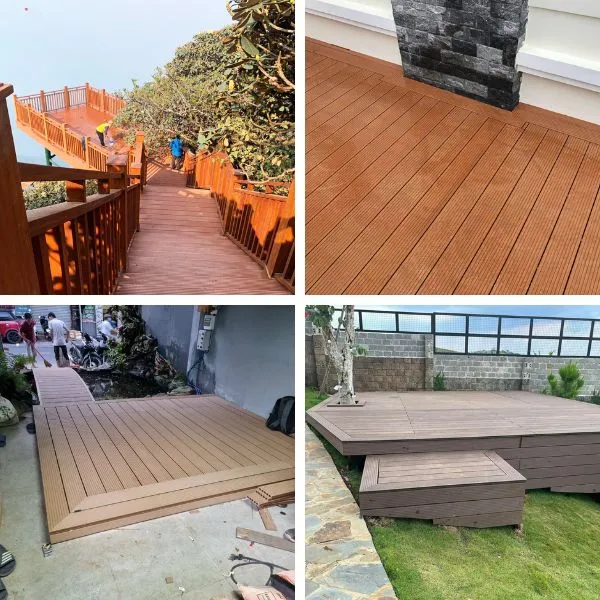 Ứng Dụng Của Sàn Gỗ Nhựa Ngoài Trời