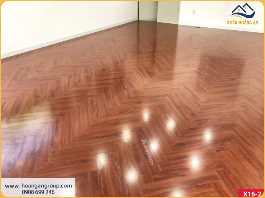 Lót Sàn Gỗ Xương Cá Cho Phòng Khách Độc Đáo