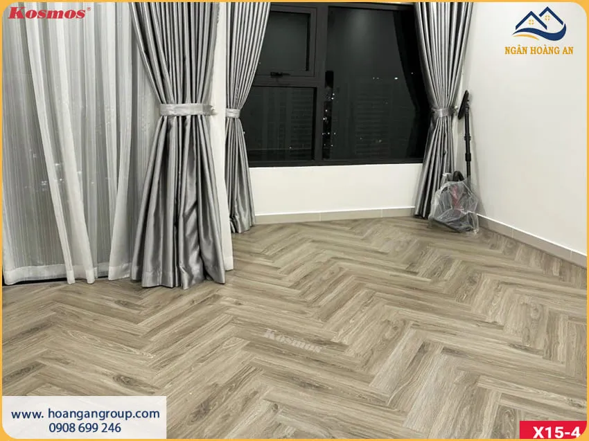 Lót Sàn Gỗ Xương Cá Đẹp Chất Lượng Cho Phòng Ngủ