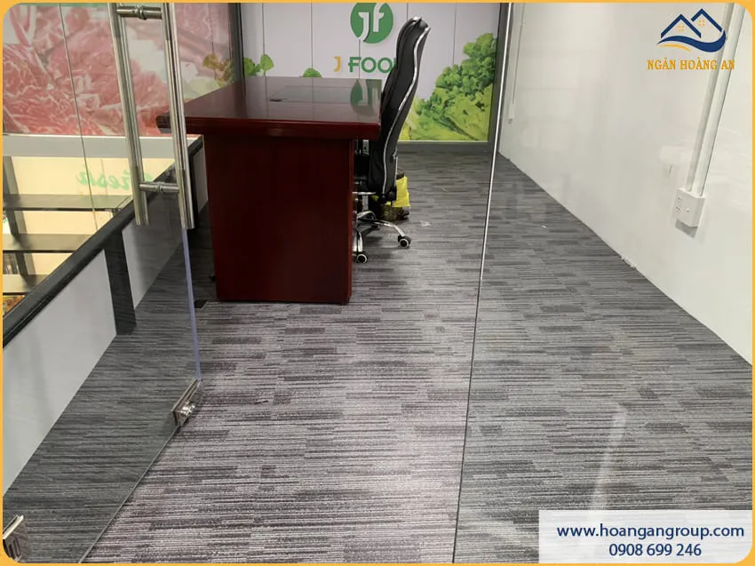 Lót Sàn Nhựa Cho Văn Phòng Công Ty Thêm Hiện Đại Chuyên Nghiệp