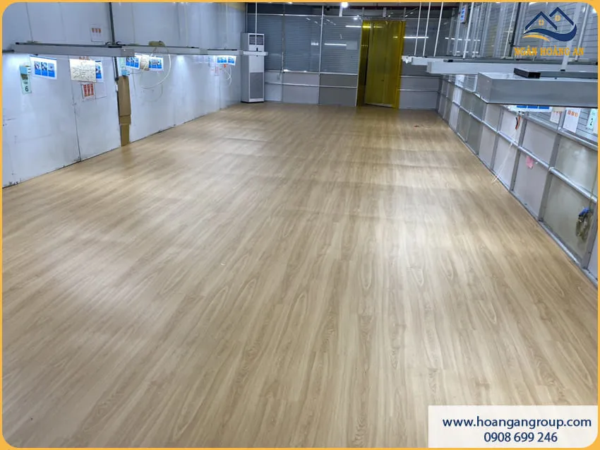 Lót Sàn Nhựa Cho Công Ty Thêm Hiện Đại Chuyên Nghiệp