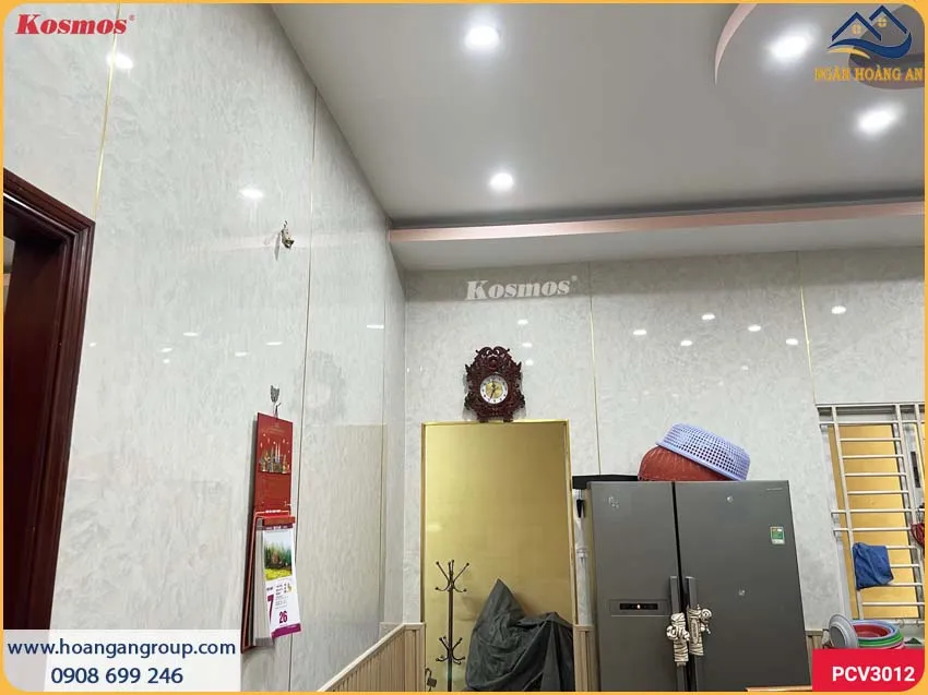 Mẫu Tường Bếp PVC Giả Đá Phù Hợp Nhà Ở Tại TPHCM Mẫu Tường Bếp PVC Giả Đá Phù Hợp Nhà Ở Tại TPHCM