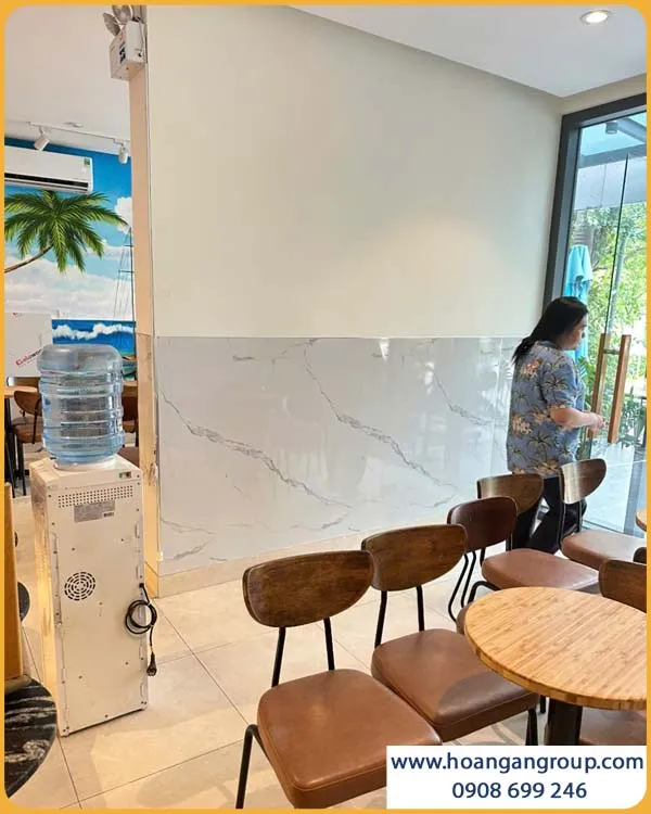 Cận Cảnh Vân Đá Của Tấm PVC Giả Đá Galawood PVC214 Cận Cảnh Vân Đá Của Tấm PVC Giả Đá Galawood PVC214