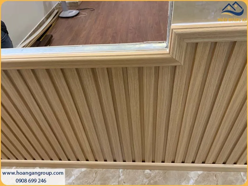 Mẫu Ốp Lamri Lam Sóng Giả Gỗ Tăng Chiều Sâu Cho Bức Tường Mẫu Ốp Lamri Lam Sóng Giả Gỗ Tăng Chiều Sâu Cho Bức Tường