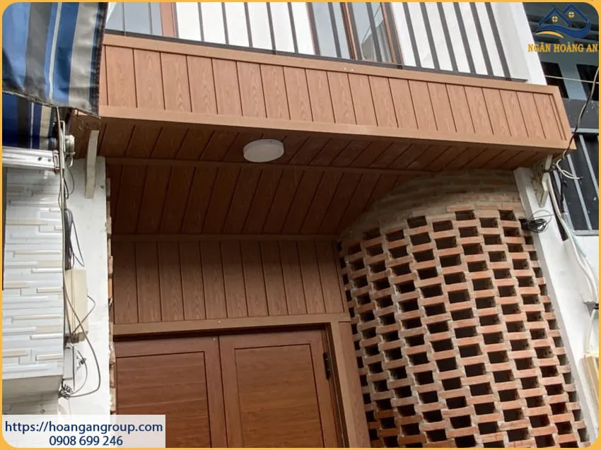 Mẫu Ốp Trần Gỗ Nhựa Ngoài Trời Đẹp Nhất Tại Thủ Đức TPHCM