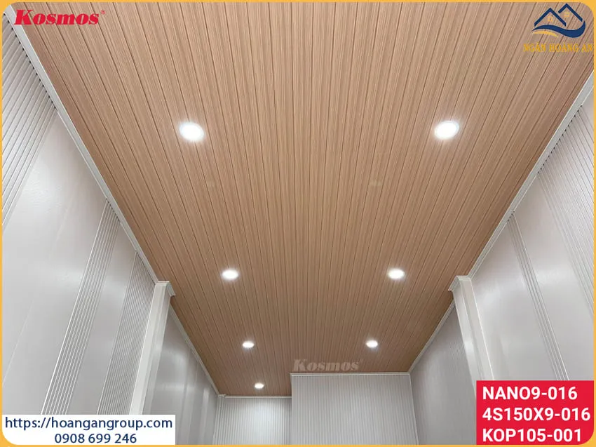 Mẫu Ốp Trần Nhựa Giả Gỗ Đẹp Nhất Tại Bình Tân TPHCM