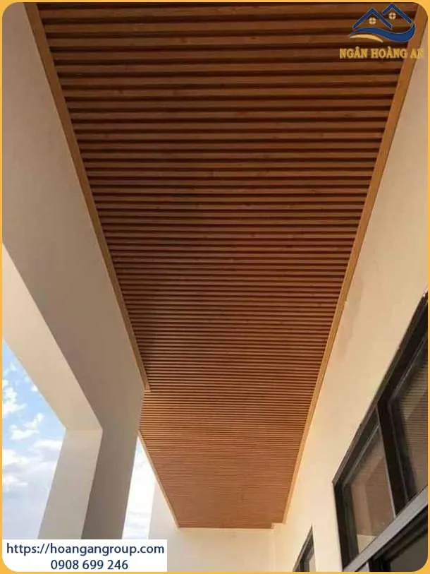 Mẫu Ốp Trần Nhựa Giả Gỗ Đẹp Nhất Tại Long Thành Đồng Nai