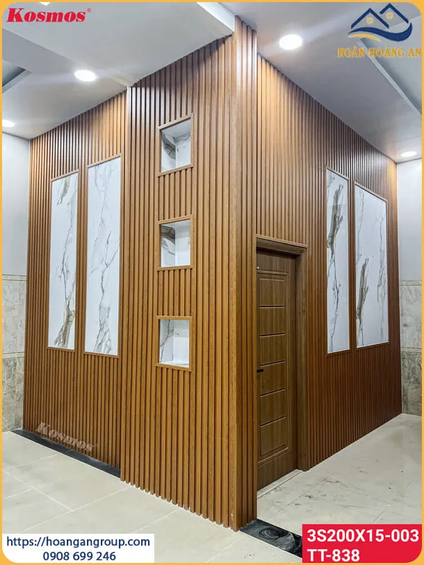 Mẫu Ốp Tường Lam Sóng Nhựa Giả Gỗ Tại Quận 8 TPHCM Mẫu Ốp Tường Lam Sóng Nhựa Giả Gỗ Tại Quận 8 TPHCM