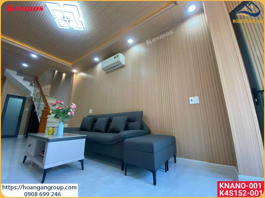 Mẫu Ốp Tường Nhựa Giả Gỗ Đẹp Nhất Tại Gò Vấp TPHCM