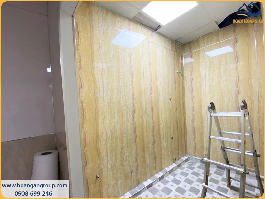 PVC Giả Đá Mang Đến Vẻ Đẹp Sang Trọng Cho Phòng Tắm PVC Giả Đá Mang Đến Vẻ Đẹp Sang Trọng Cho Phòng Tắm
