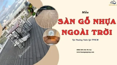 Mẫu Sàn Gỗ Nhựa Ngoài Trời Chất Lượng Cao Tại Phường Vườn Lài TPHCM
