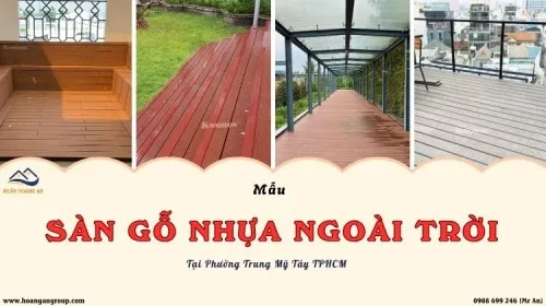 Mẫu Sàn Gỗ Nhựa Ngoài Trời Đẹp - Hiện Đại Phường Trung Mỹ Tây TPHCM