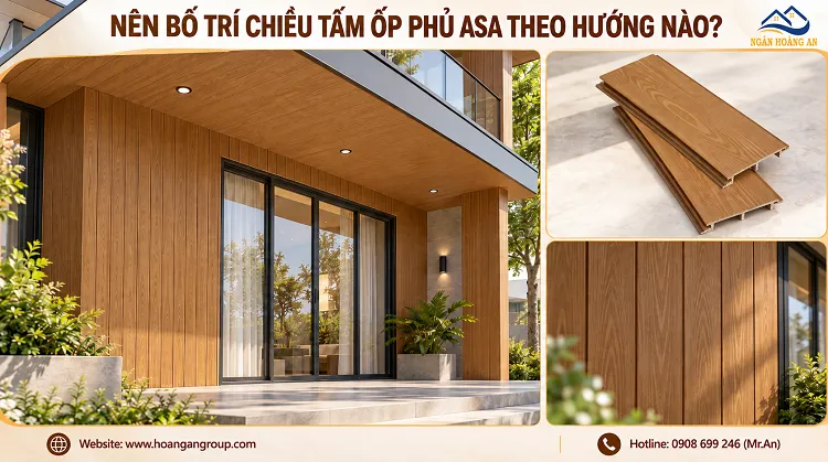Nên Bố Trí Chiều Tấm Ốp Phủ ASA Theo Hướng Nào?