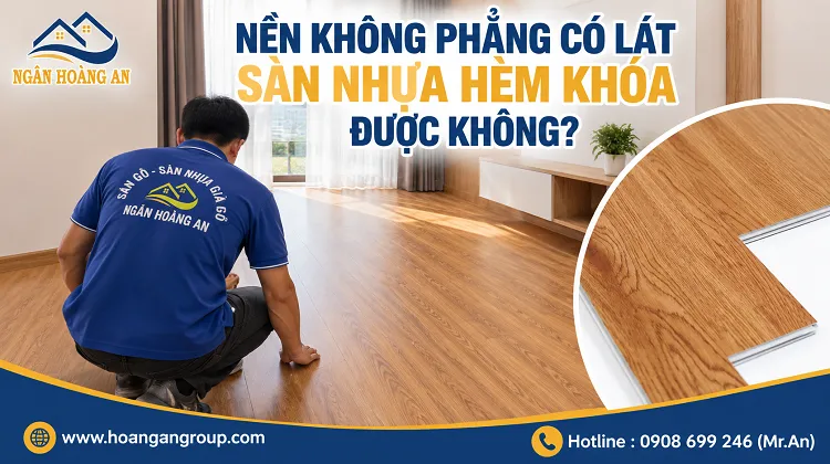 Nền Không Phẳng Có Lát Sàn Nhựa Hèm Khóa Được Không?
