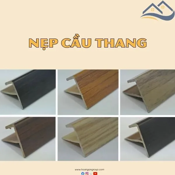 Nẹp Sàn Gỗ, Nẹp Sàn Nhựa - Nẹp Cầu Thang