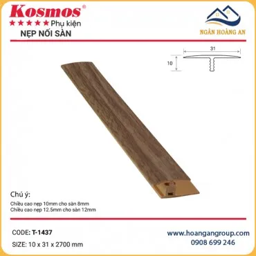 Nẹp Chữ T Sàn Gỗ Kosmos T-1437 Nối Sàn 8mm, 12mm
