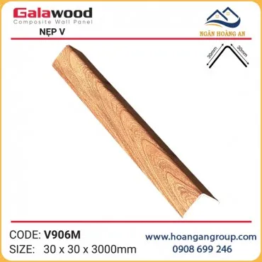Nẹp Góc V30x30 Nhựa Giả Gỗ Galawood V906M