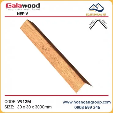 Nẹp Góc V30x30 Nhựa Giả Gỗ Galawood V912M