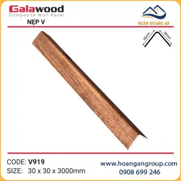 Nẹp Góc V30x30 Nhựa Giả Gỗ Galawood V919