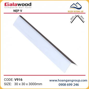 Nẹp Góc V30x30 Vân Giấy Galawood V916