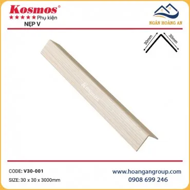 Nẹp Góc V30x30 Tấm Nhựa Ốp Tường Kosmos V30-001