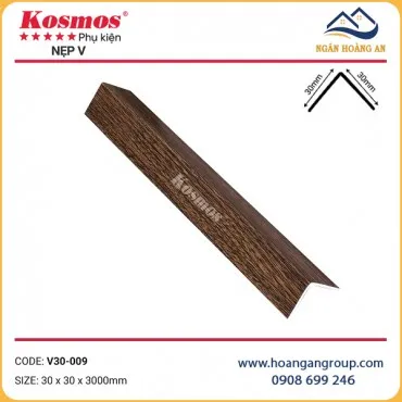 Nẹp Góc V30x30 Tấm Nhựa Ốp Tường Kosmos V30-009
