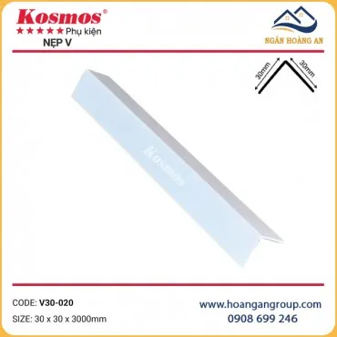 Nẹp Góc V30x30 Tấm Nhựa Ốp Tường Kosmos V30-020